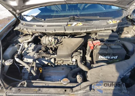 2012 Nissan Rogue Sv из США, поврежденный, VIN JN8AS5MV7CW408700